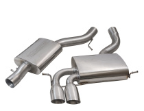 Audi S3 (8P) (3-dörrars) Quattro 06-12 Catback Sportavgassystem (Ljuddämpat) Cobra Sport